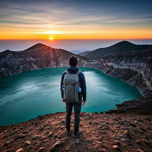 Sunrise di Rinjani