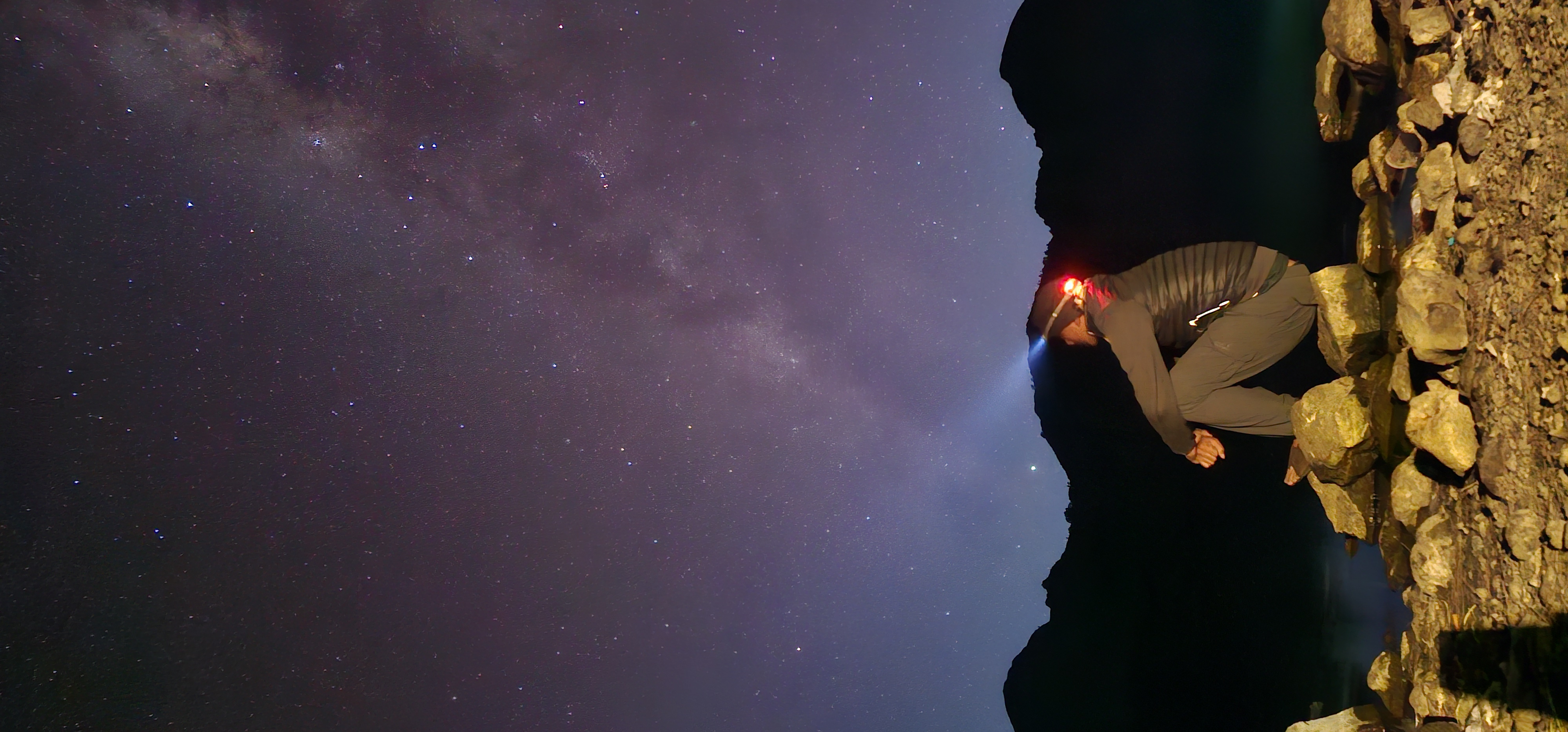 milkyway from danau segara anak